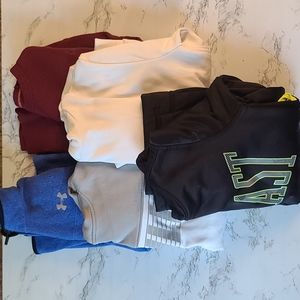 BUNDLE 5 Sweaters, Boys Size 8, Variety of Brands.